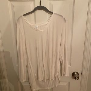 White lounge top